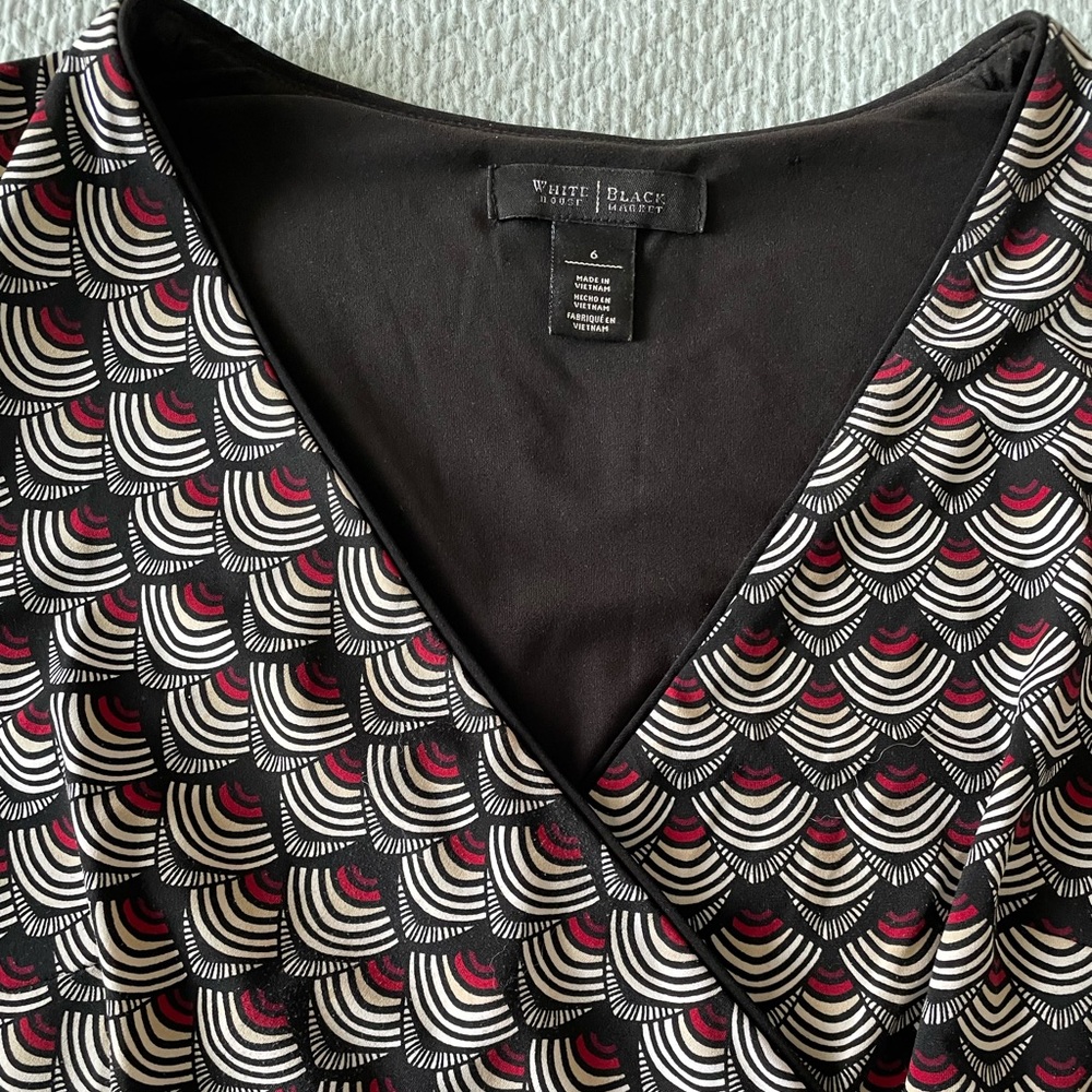 Size 6, White House Black Market Dress